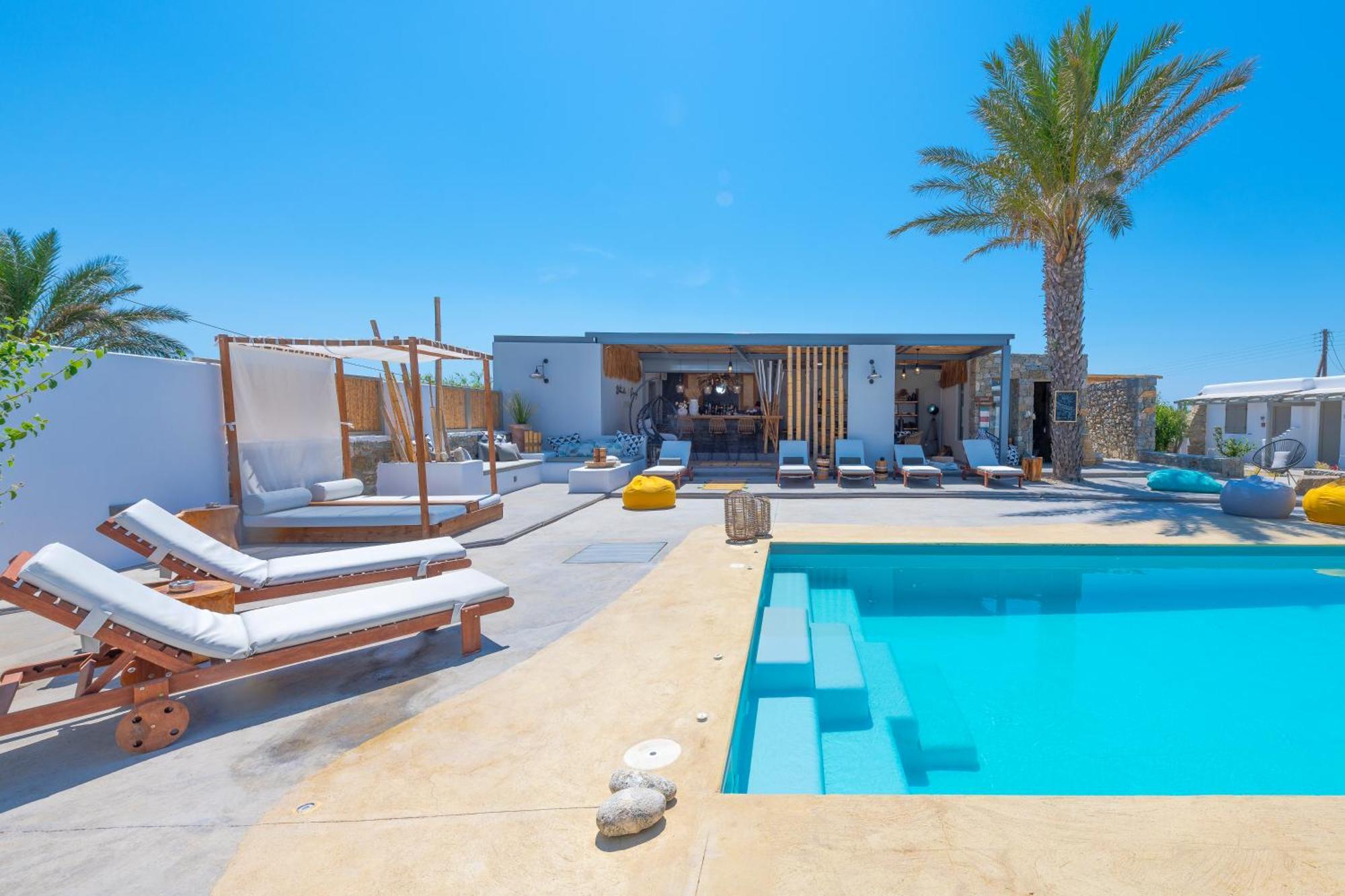 شقة White And Grey Mykonos Town المظهر الخارجي الصورة