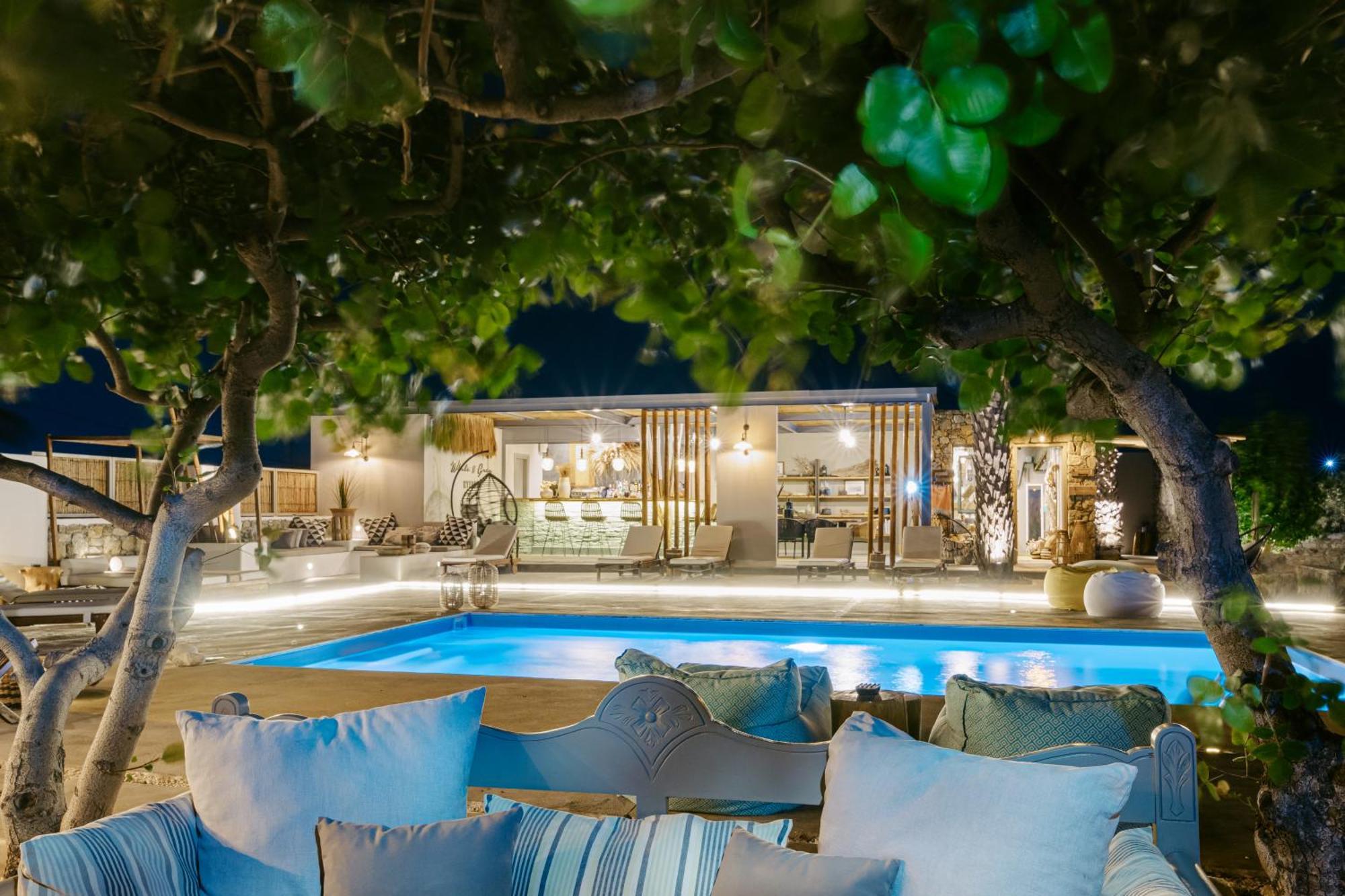 شقة White And Grey Mykonos Town المظهر الخارجي الصورة